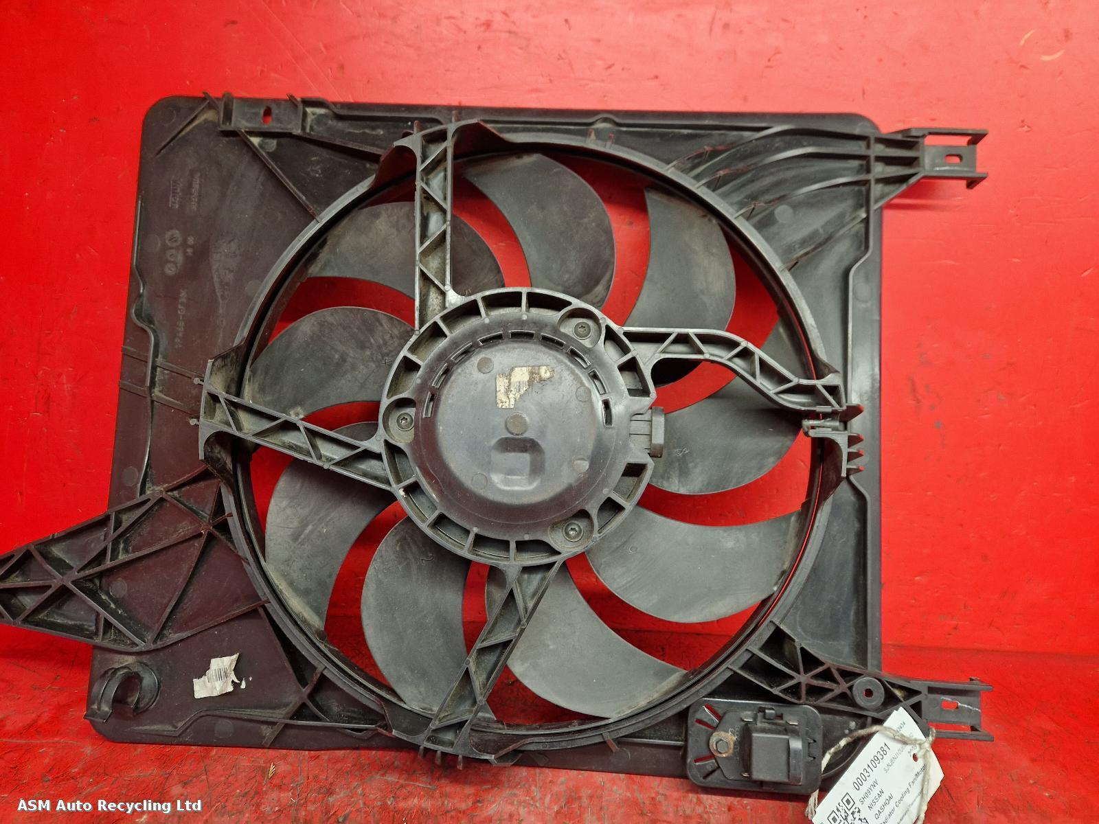 View Auto part Engine Cooling Motor Nissan Qashqai 2009