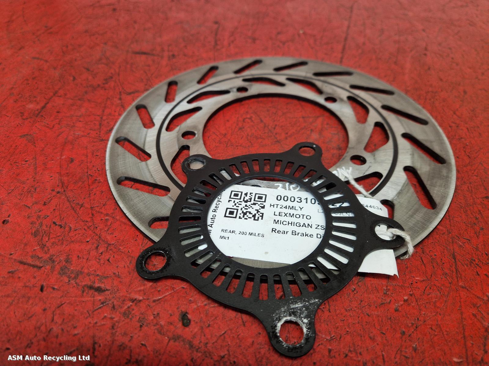 View Auto part Rear Brake Disc/Drum Lexmoto Michigan Zs 125 2024
