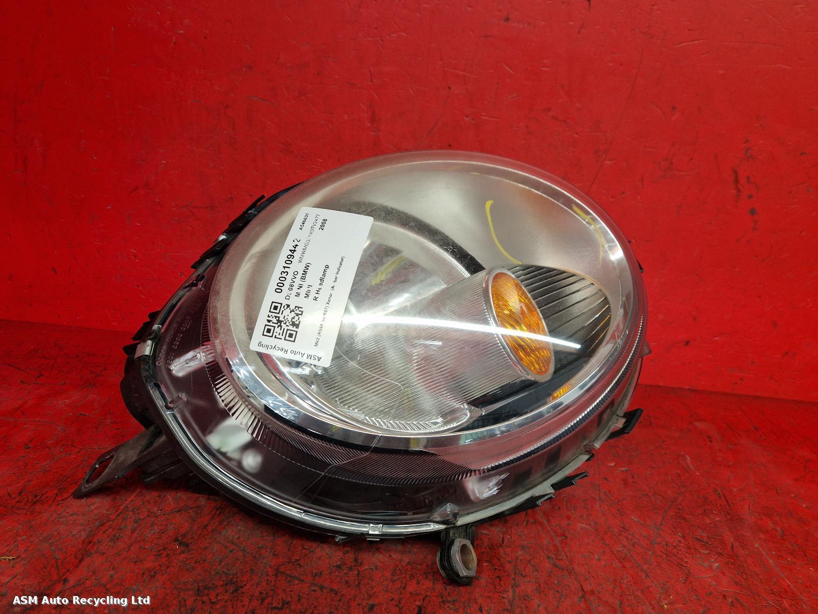 View Auto part R Headlamp Mini (bmw) Mini 2008
