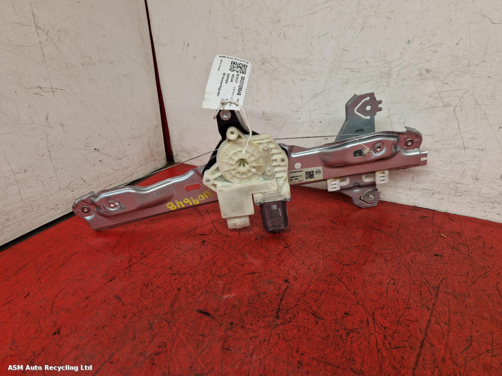View Auto part RR Window Regulator Nissan Qashqai 2018