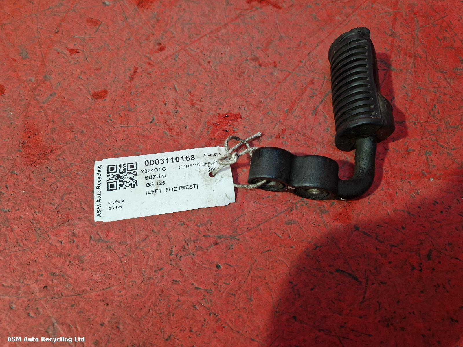 View Auto part Left Footrest Suzuki Gs 125 2001