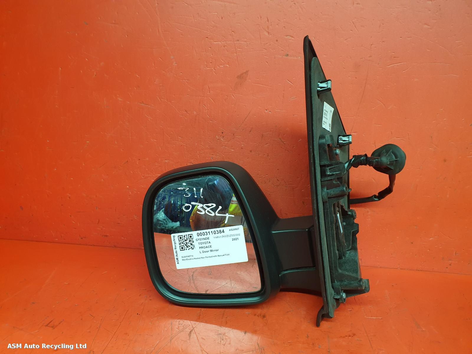 View Auto part L Door Mirror Toyota Proace 2021