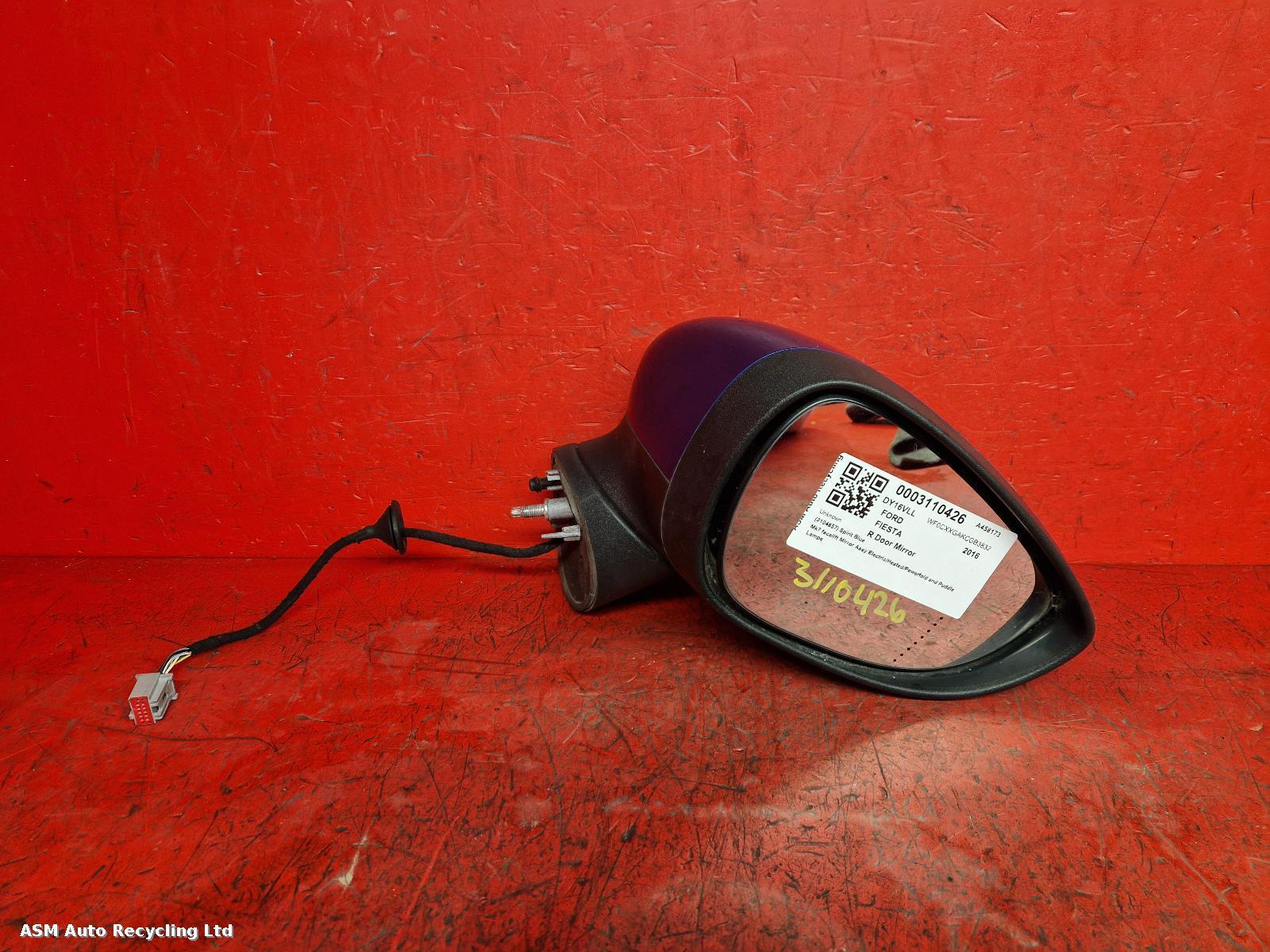 View Auto part R Door Mirror Ford Fiesta 2016