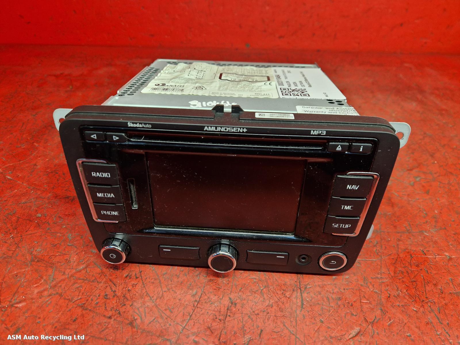 View Auto part A/V Equipment Skoda Octavia 2012