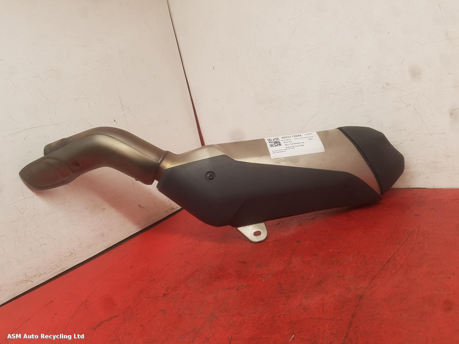 View Auto part Tail Pipe Ducati Multistrada V4 2021
