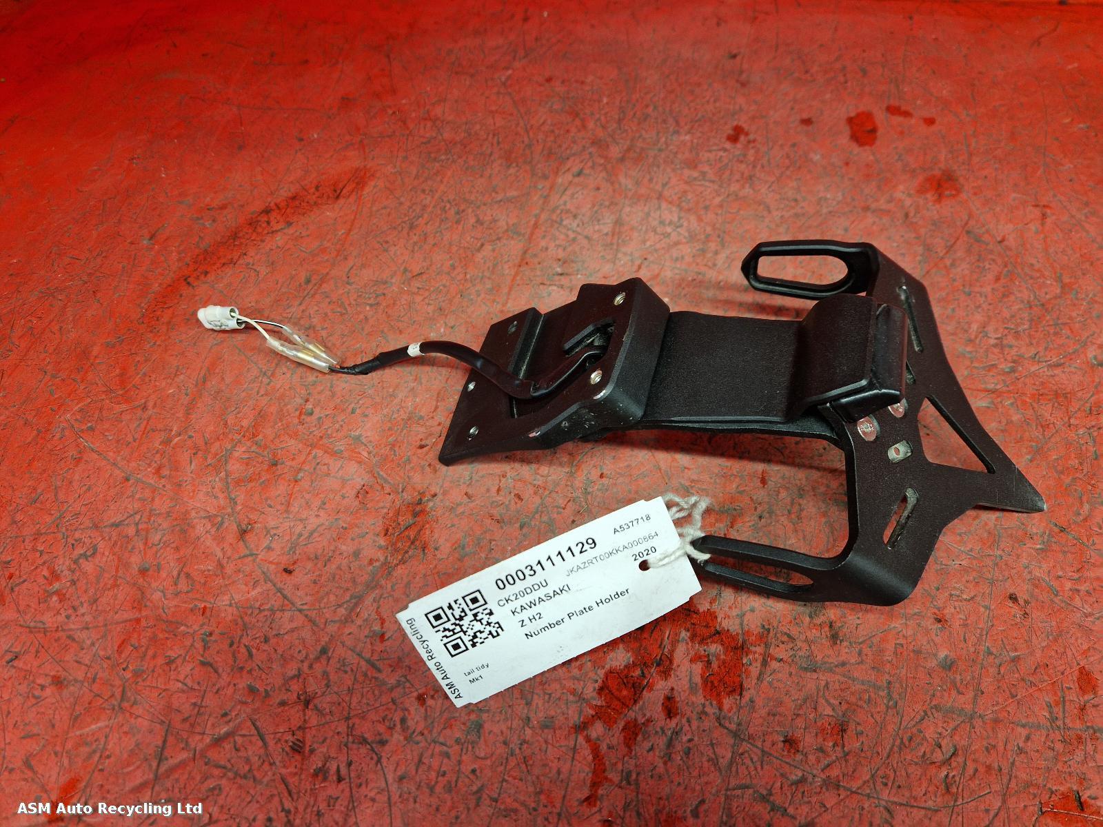View Auto part Number Plate Holder Kawasaki Z H2 2020