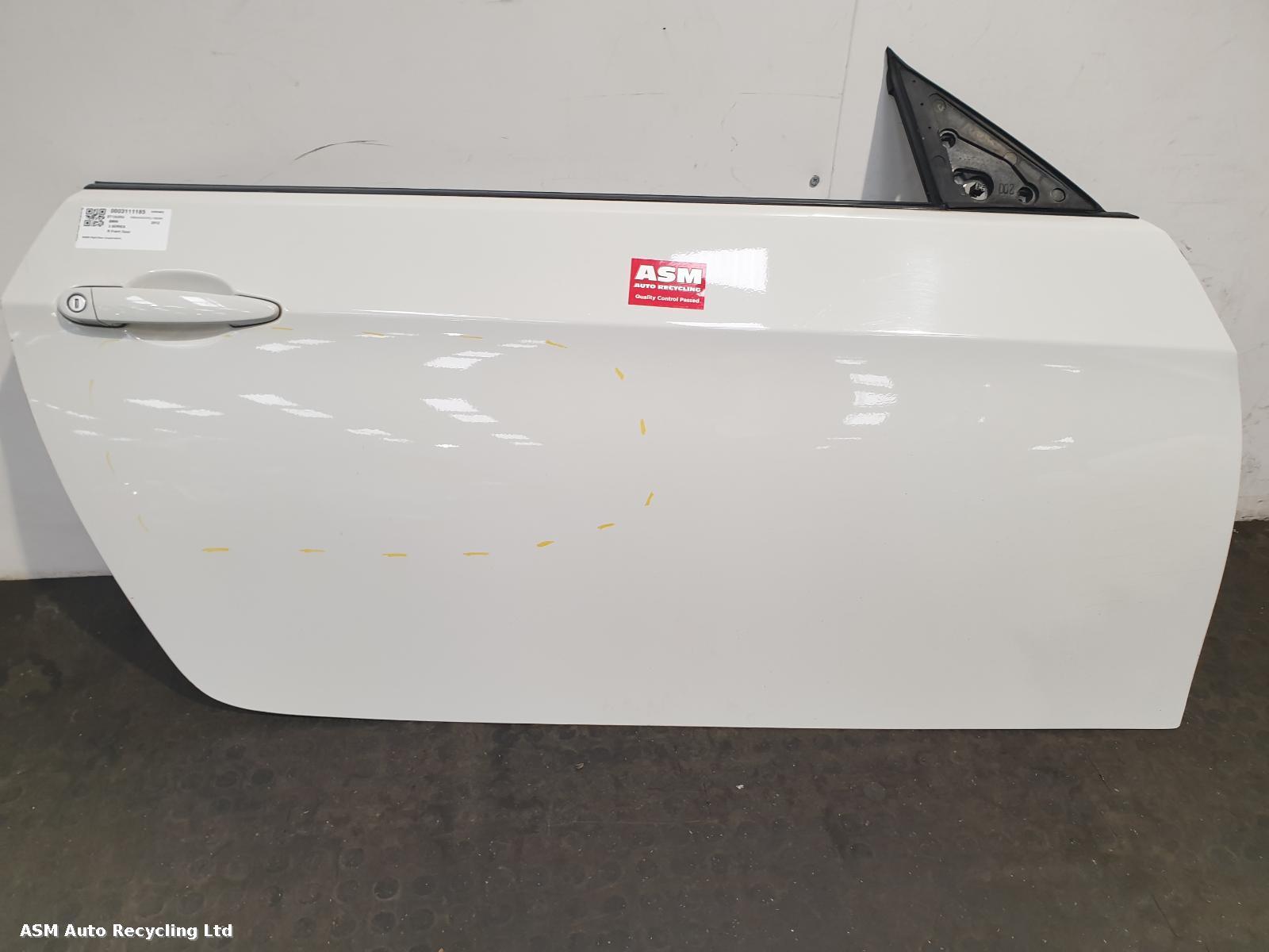 View Auto part R Front Door Bmw 3 Series 2012