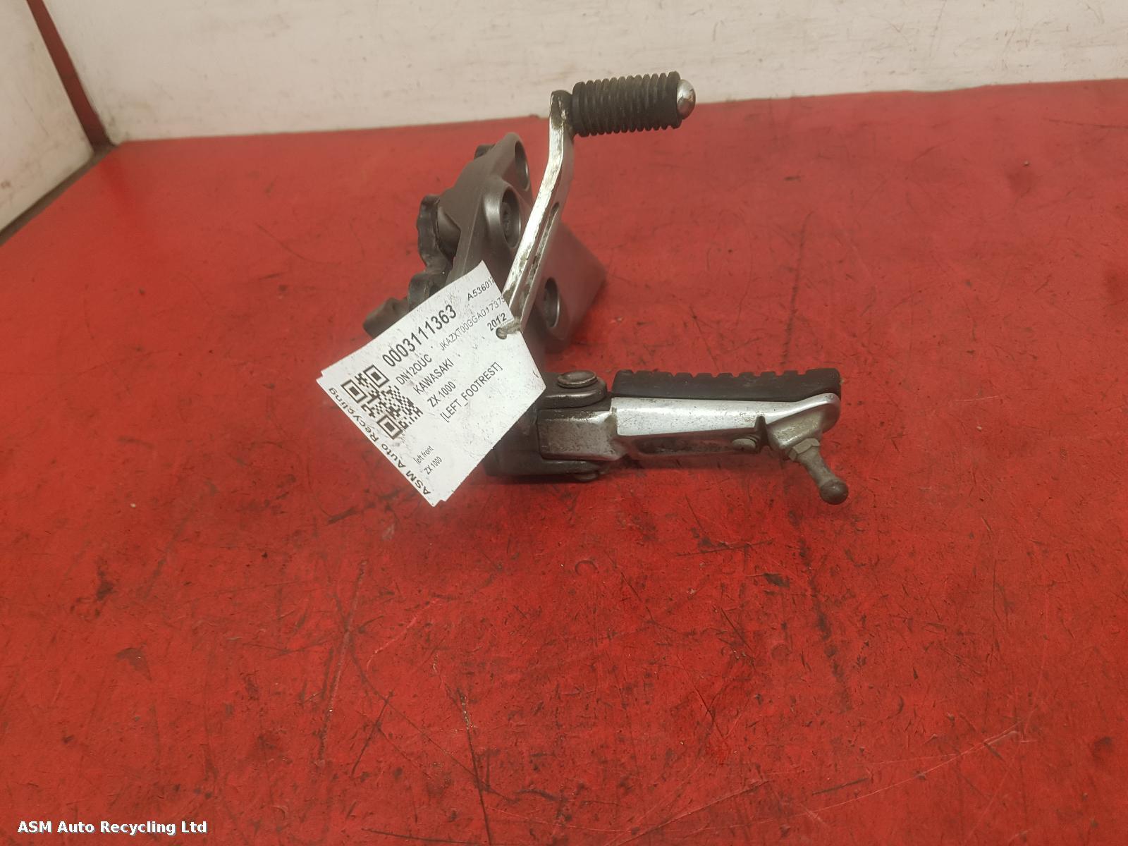 View Auto part Left Footrest Kawasaki Zx 1000 2012