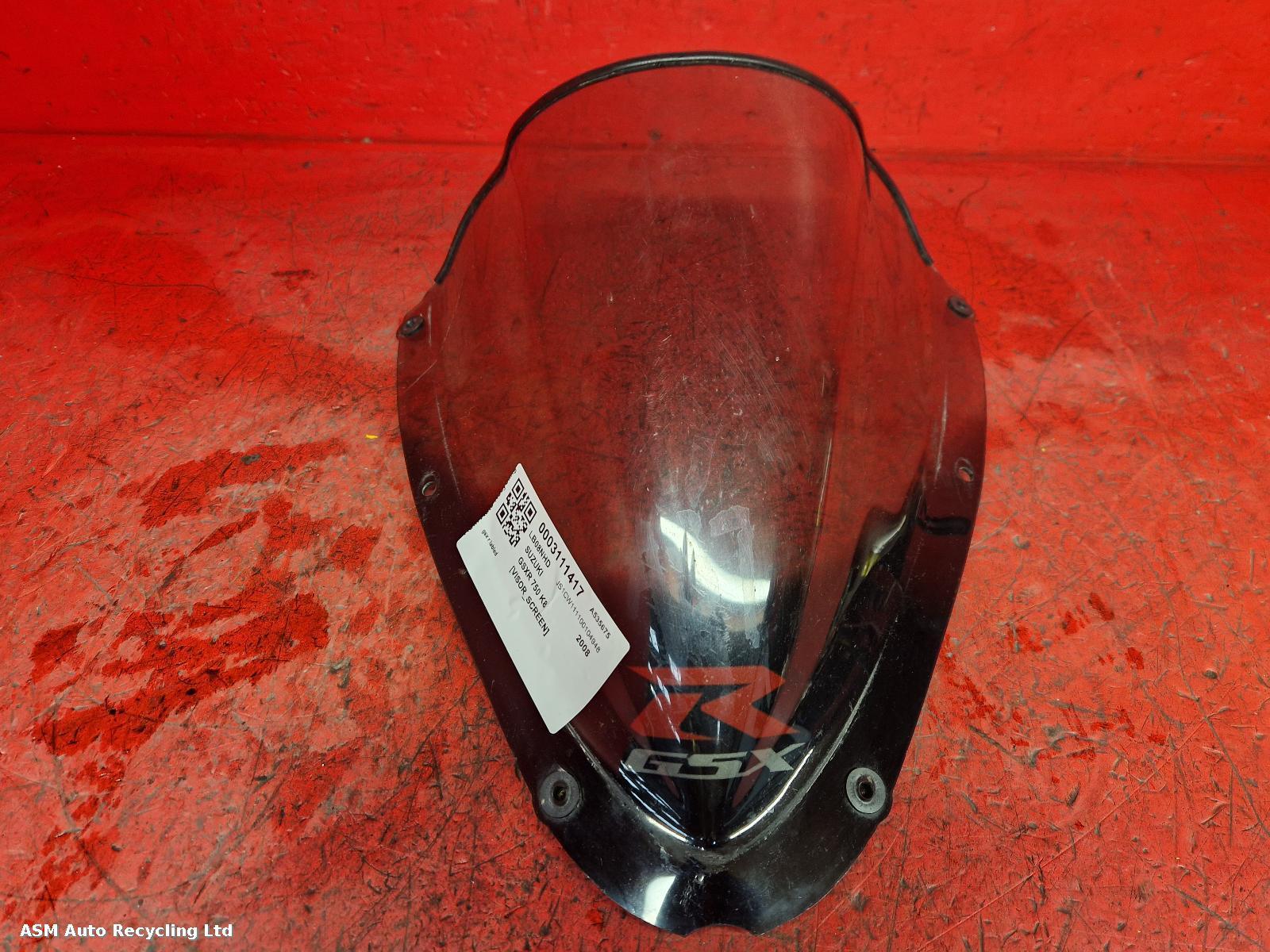 View Auto part Visor Screen Suzuki Gsxr 750 K8 2008