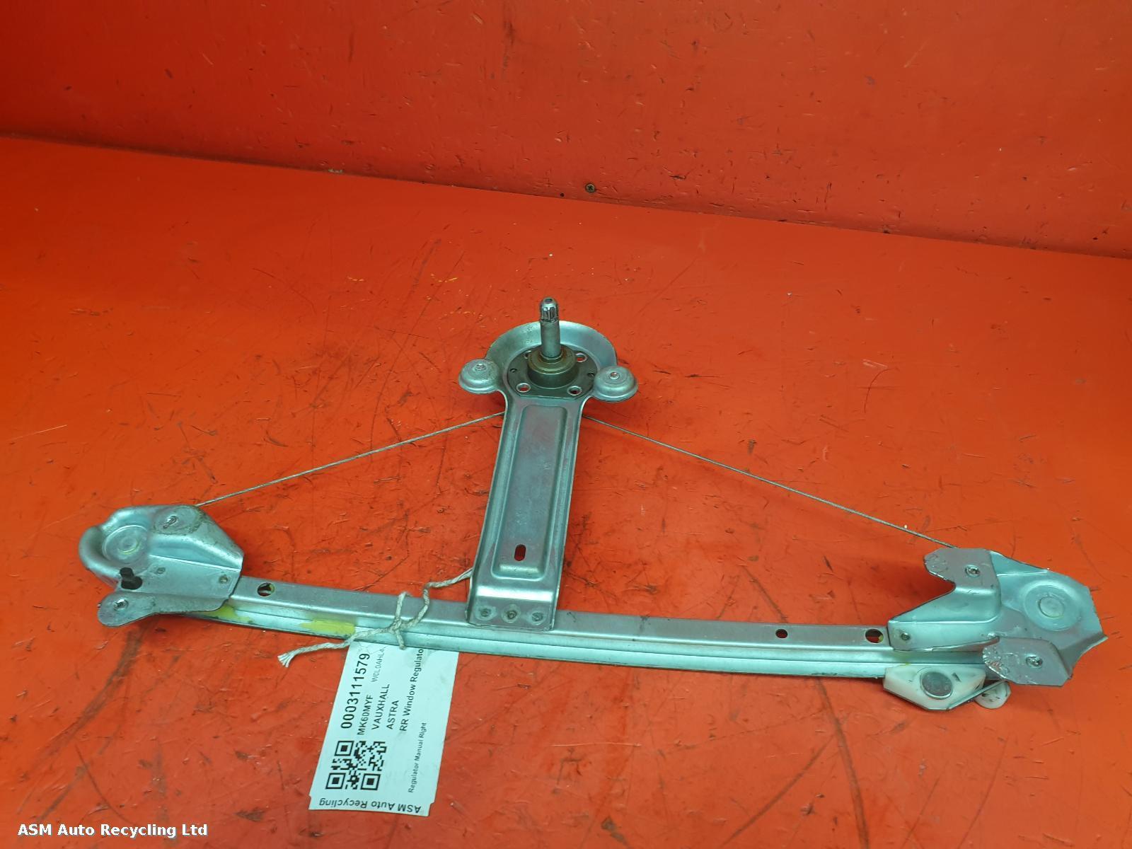 View Auto part RR Window Regulator Vauxhall Astra 2010