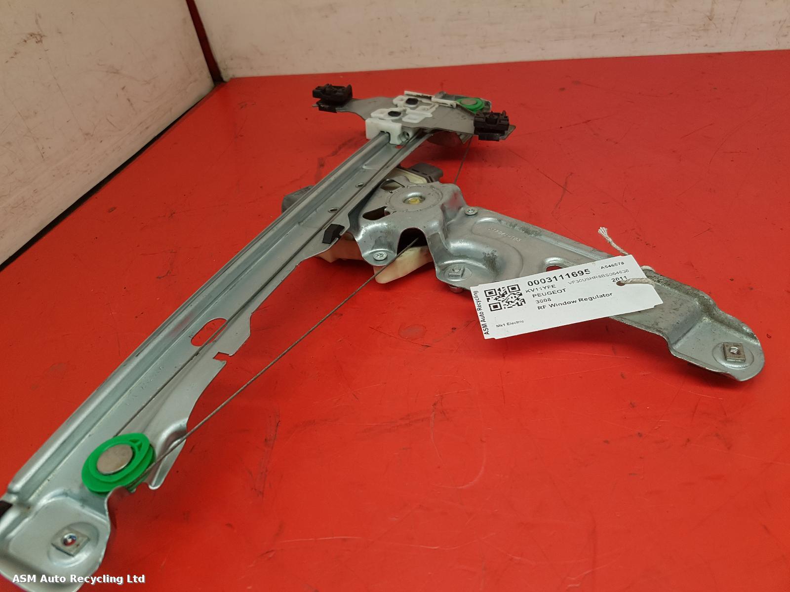 View Auto part RF Window Regulator Peugeot 3008 2011