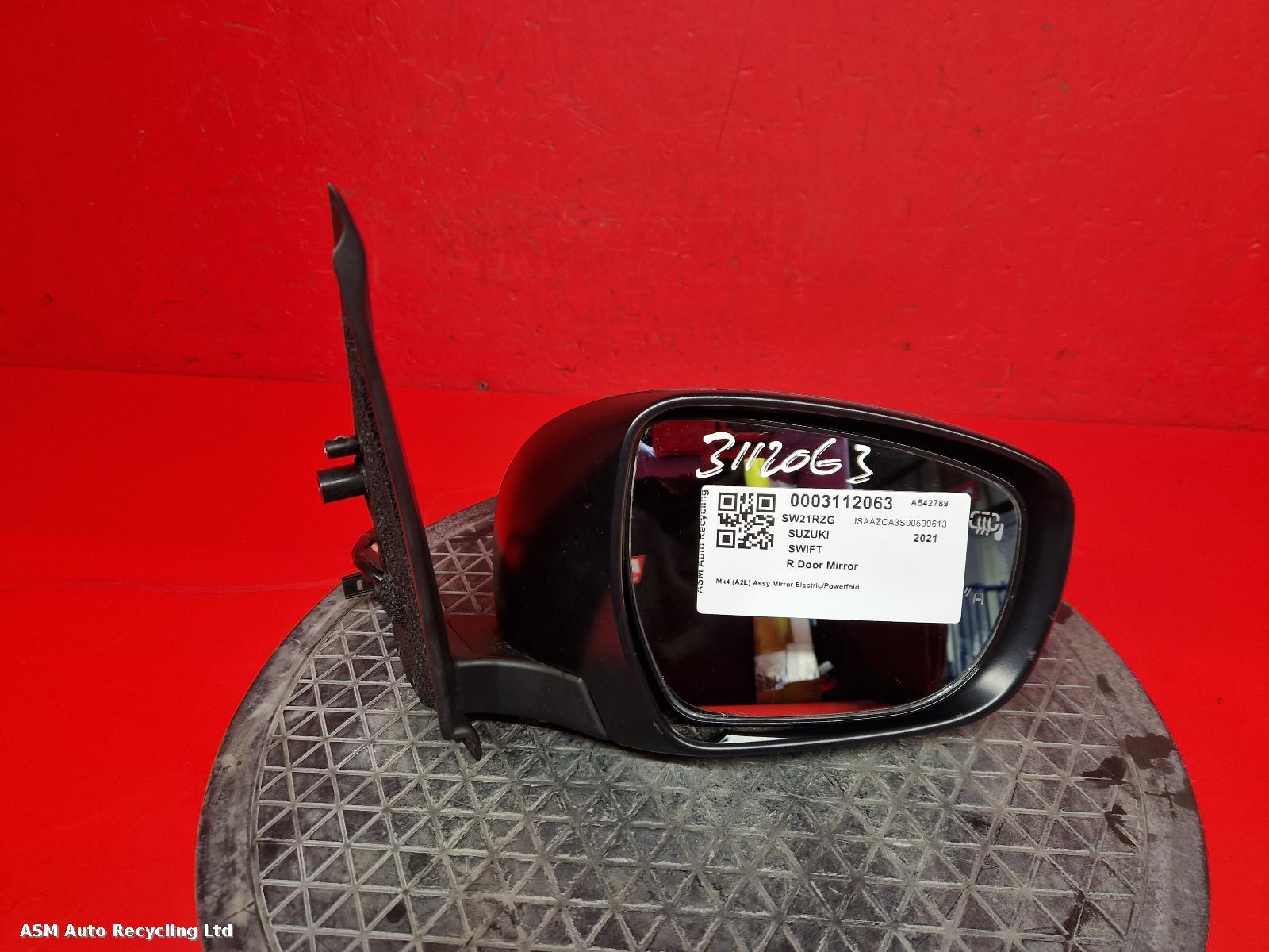 View Auto part R Door Mirror Suzuki Swift 2021