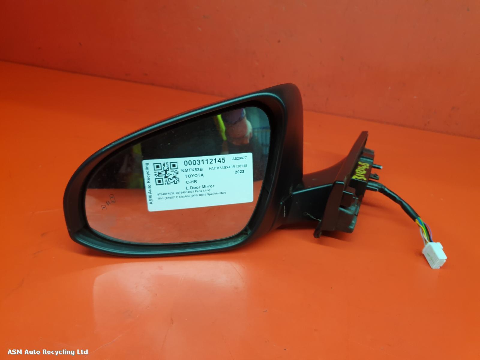 View Auto part L Door Mirror Toyota C-hr 2023