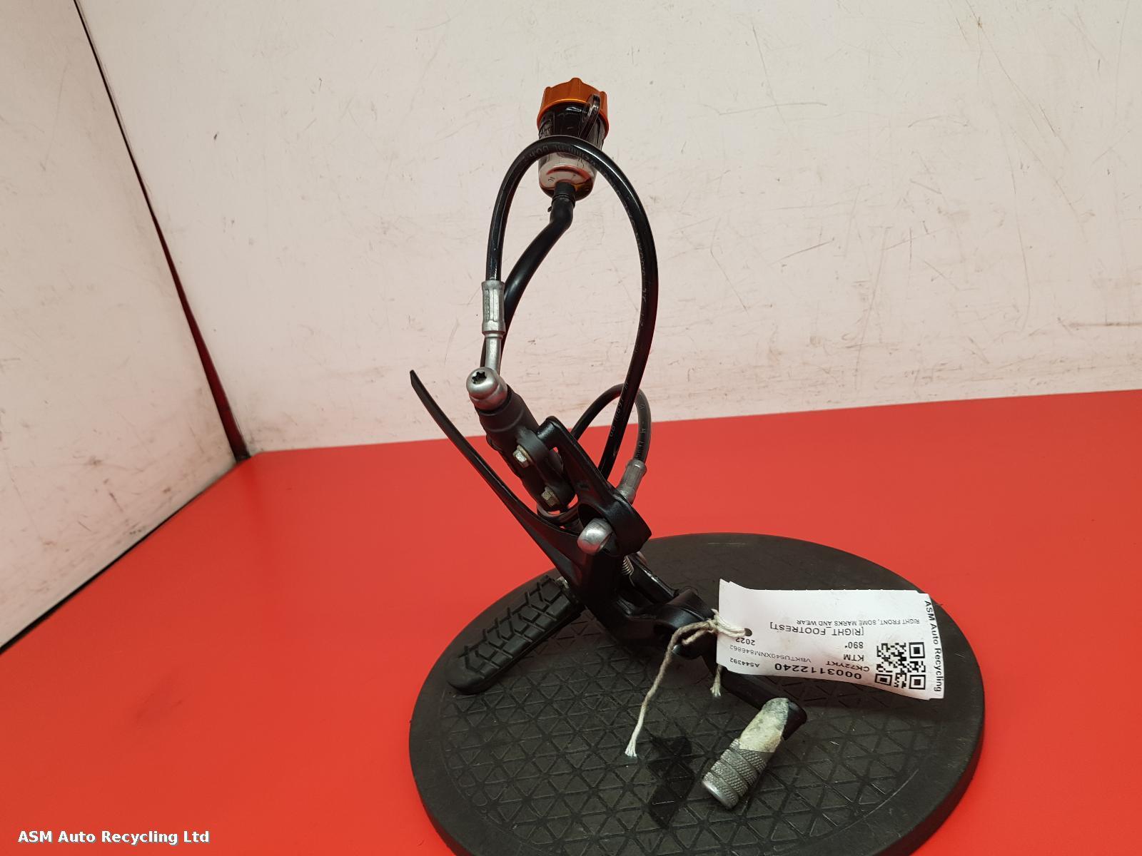 View Auto part Right Footrest Ktm 890 2022