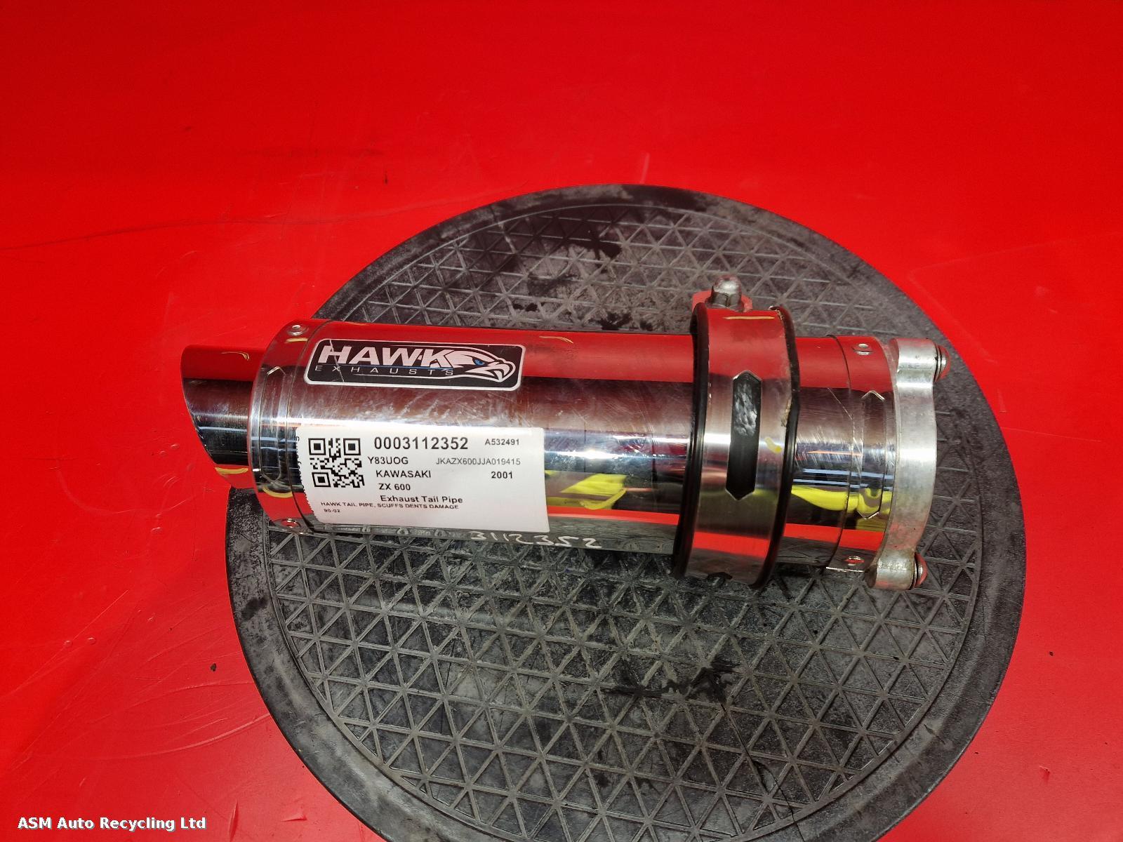 View Auto part Tail Pipe Kawasaki Zx 600 2001