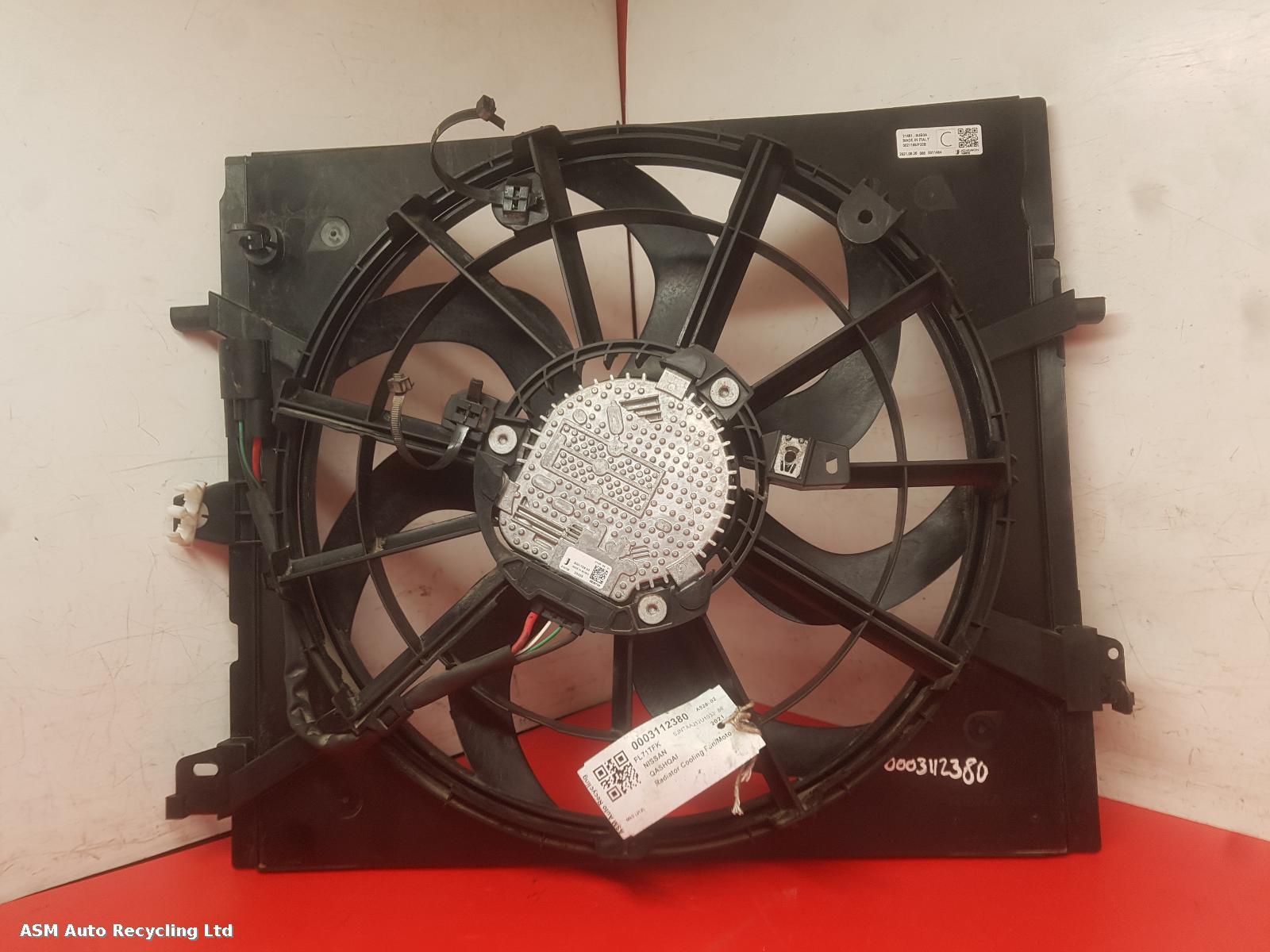 View Auto part Engine Cooling Motor Nissan Qashqai 2021