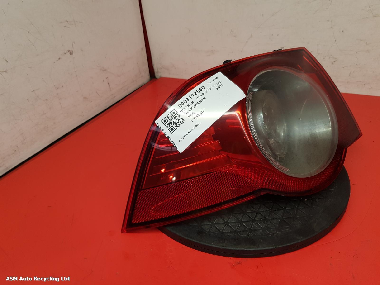 View Auto part L Taillight Volkswagen Eos 2007