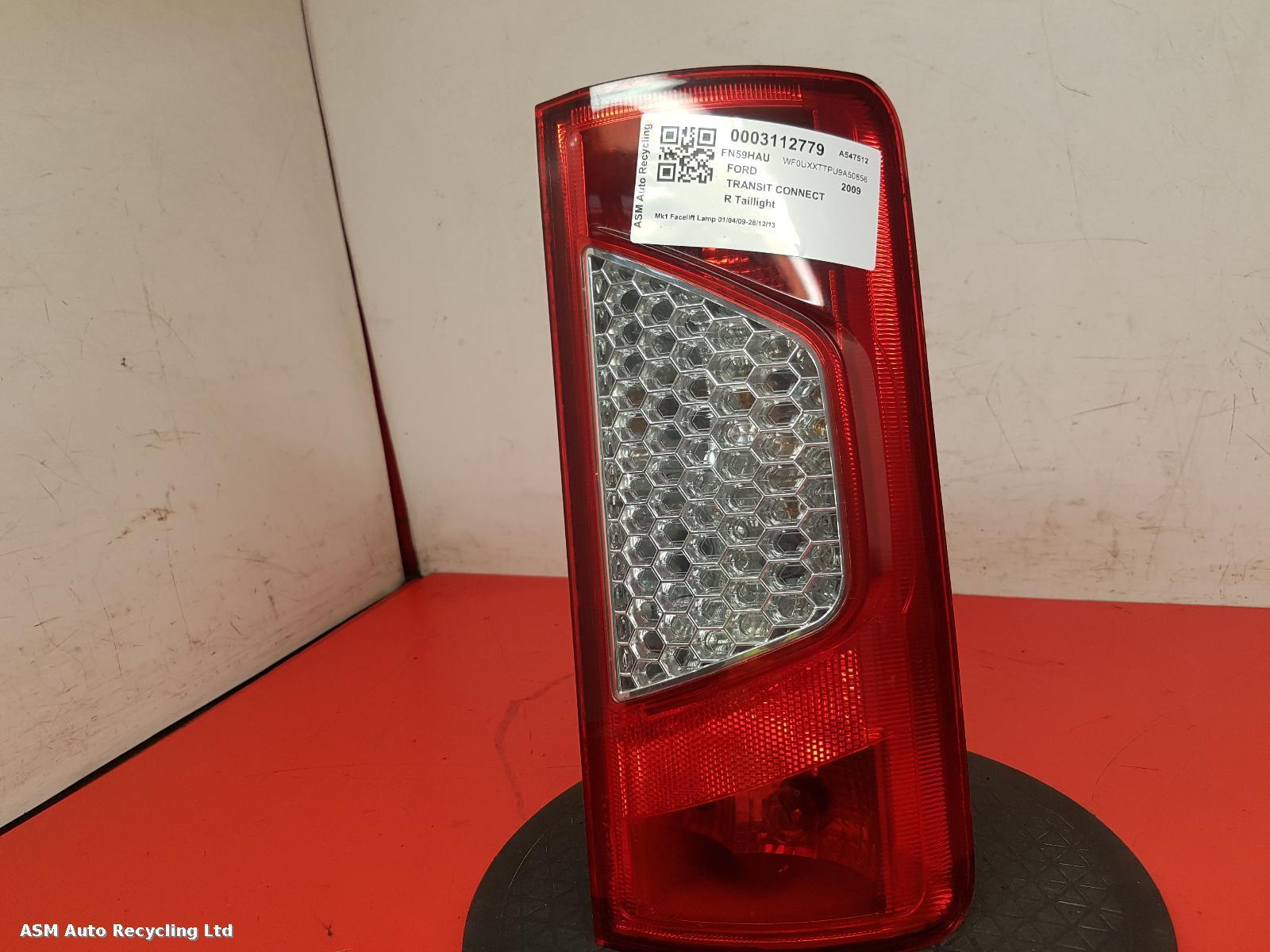 View Auto part R Taillight Ford Transit Connect 2009