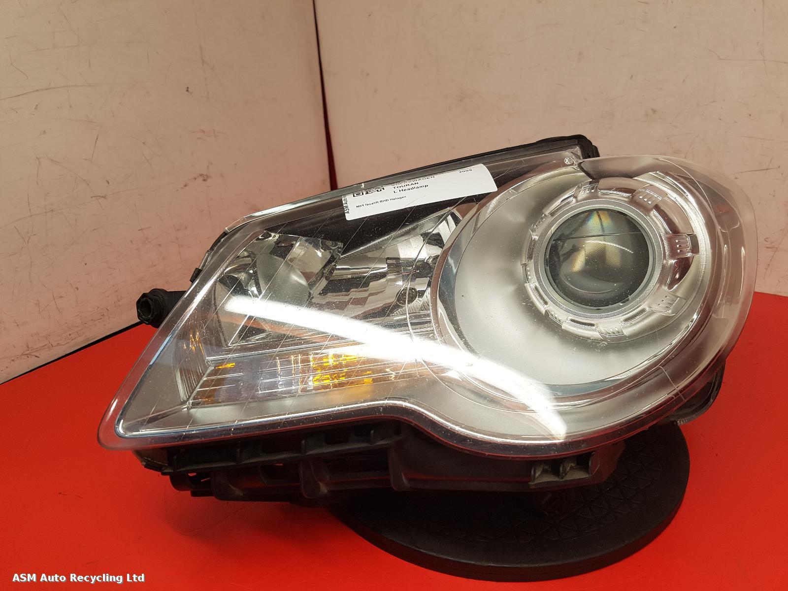 View Auto part L Headlamp Volkswagen Touran 2009