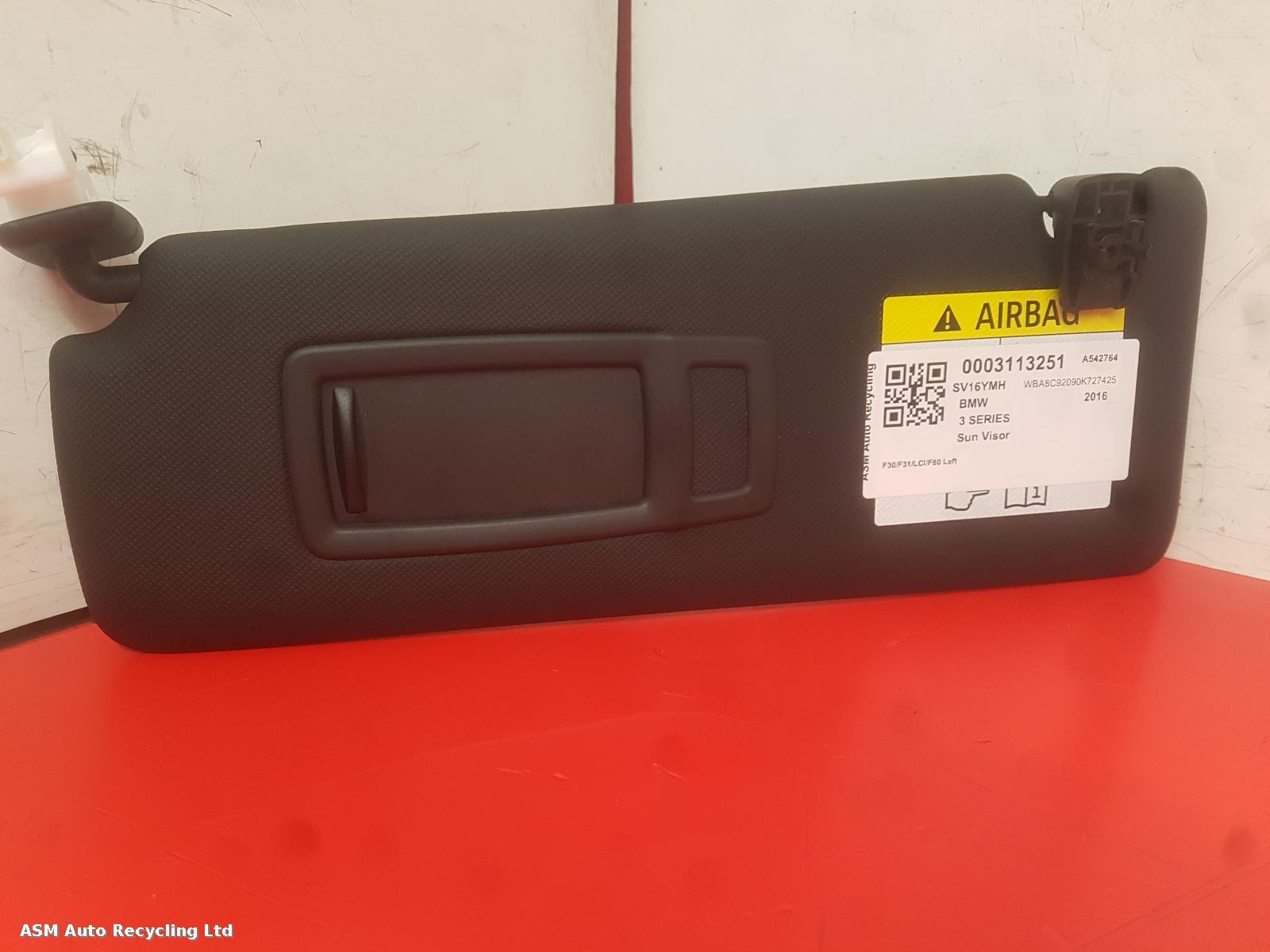 View Auto part Sun visor Bmw 3 Series 2016