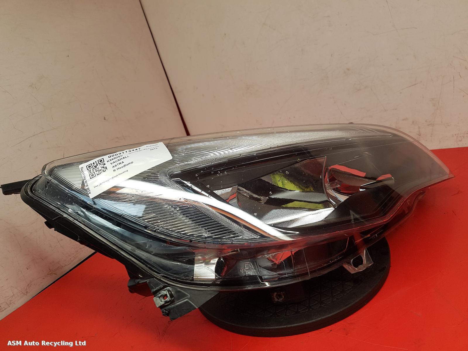 View Auto part R Headlamp Vauxhall Astra 2015