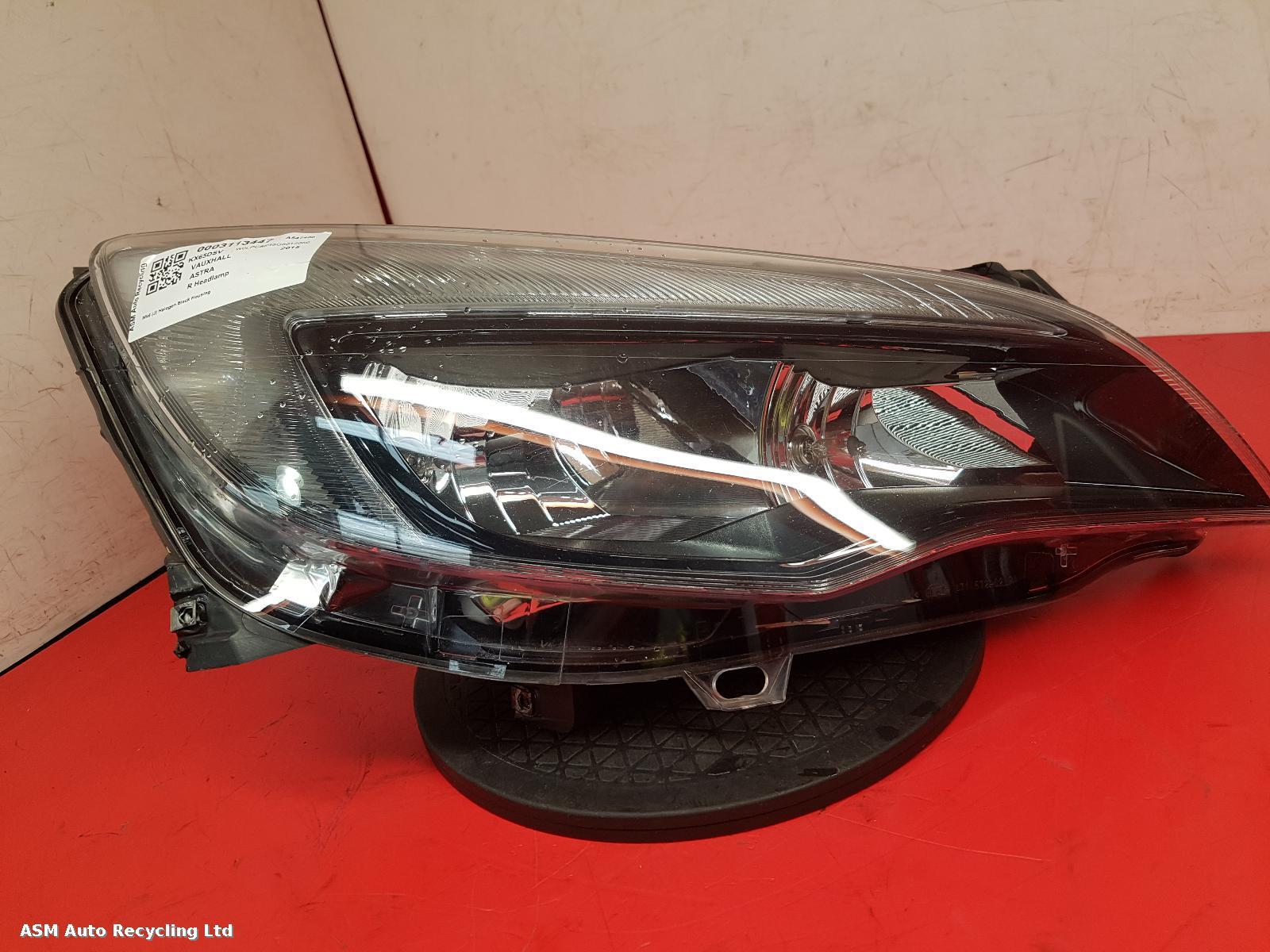 View Auto part R Headlamp Vauxhall Astra 2015