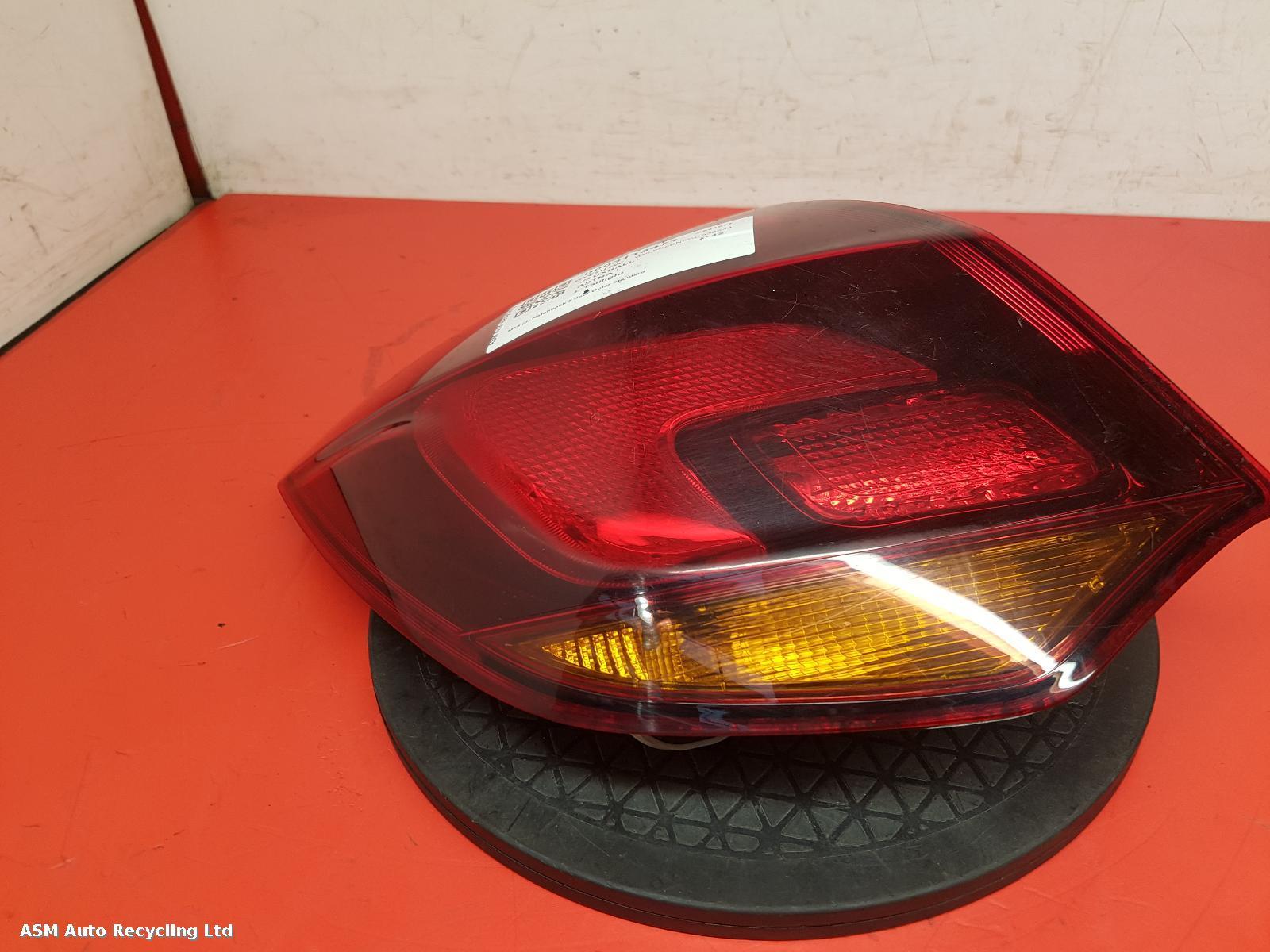 View Auto part L Taillight Vauxhall Astra 2012