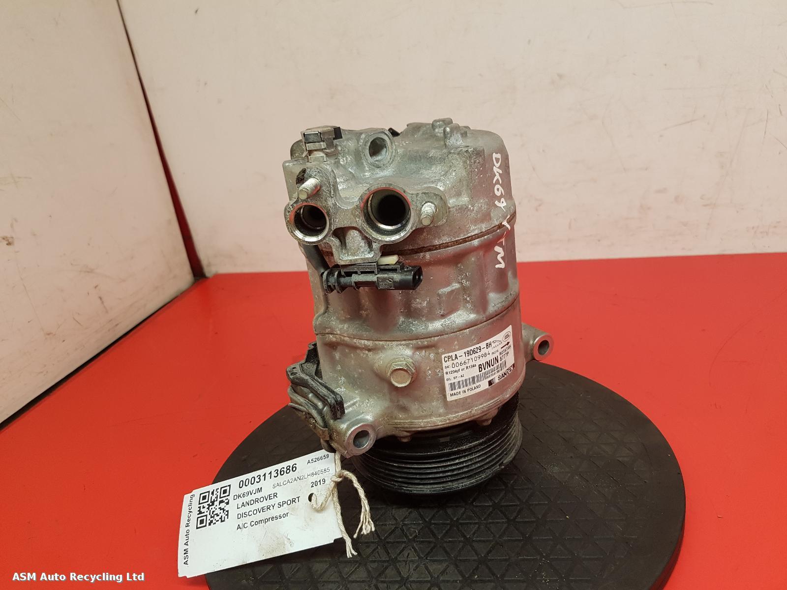 View Auto part Compressor Land Rover Discovery Sport 2019
