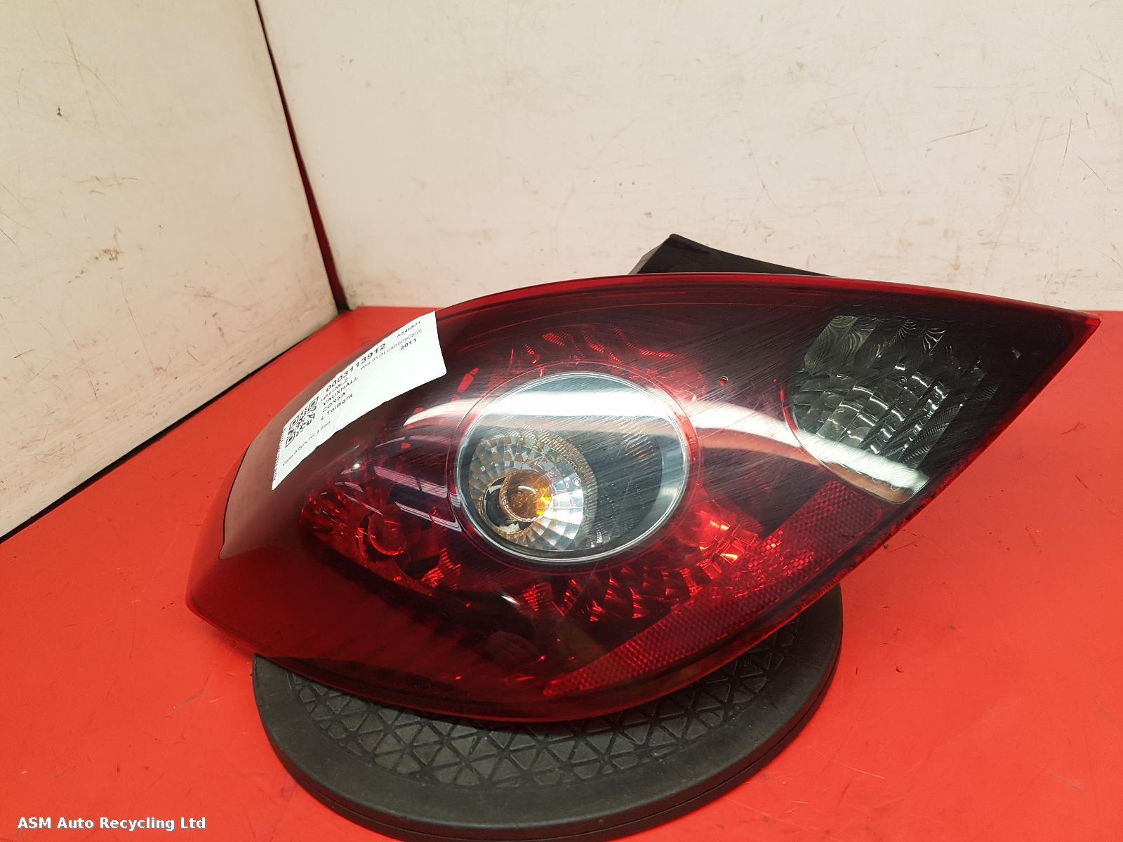 View Auto part L Taillight Vauxhall Corsa 2011