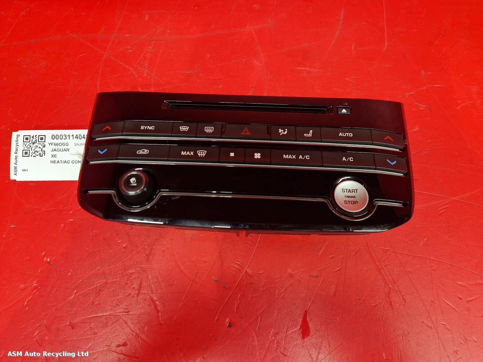 View Auto part Heater/AC Controller Jaguar Xe 2016