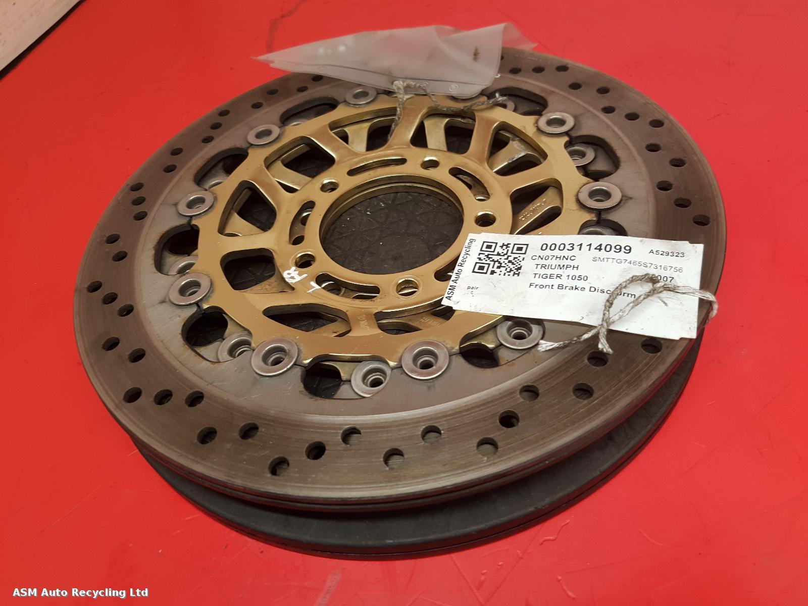 View Auto part Front Brake Disc/Drum Triumph Tiger 1050 2007