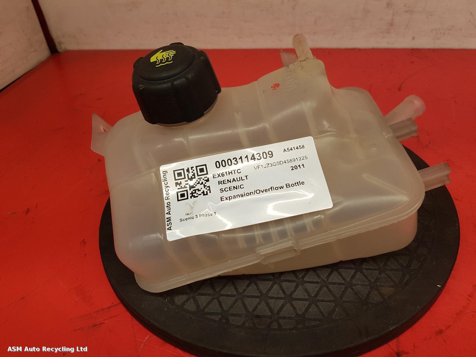 View Auto part Overflow Bottle Renault Scenic 2011