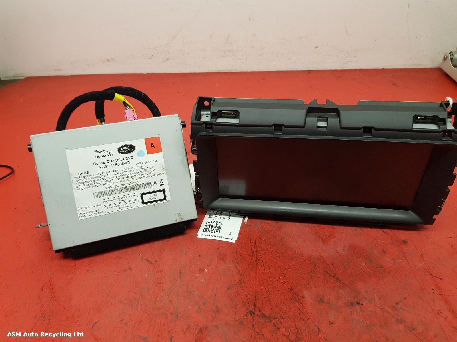 View Auto part A/V Equipment Jaguar Xe 2016