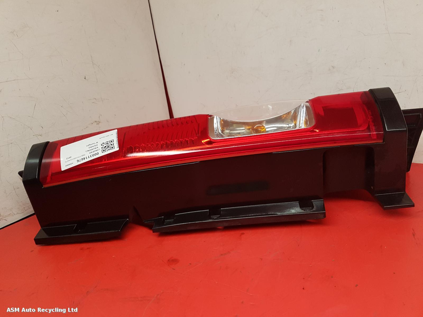 View Auto part R Taillight Vauxhall Vivaro 2012