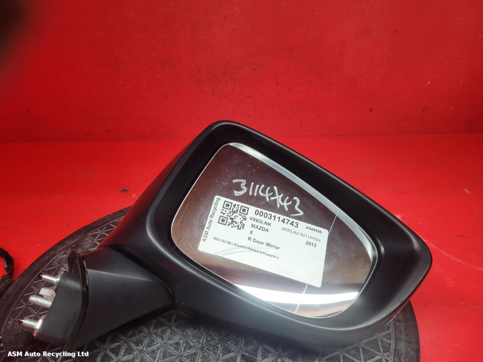 View Auto part R Door Mirror Mazda 6  2013