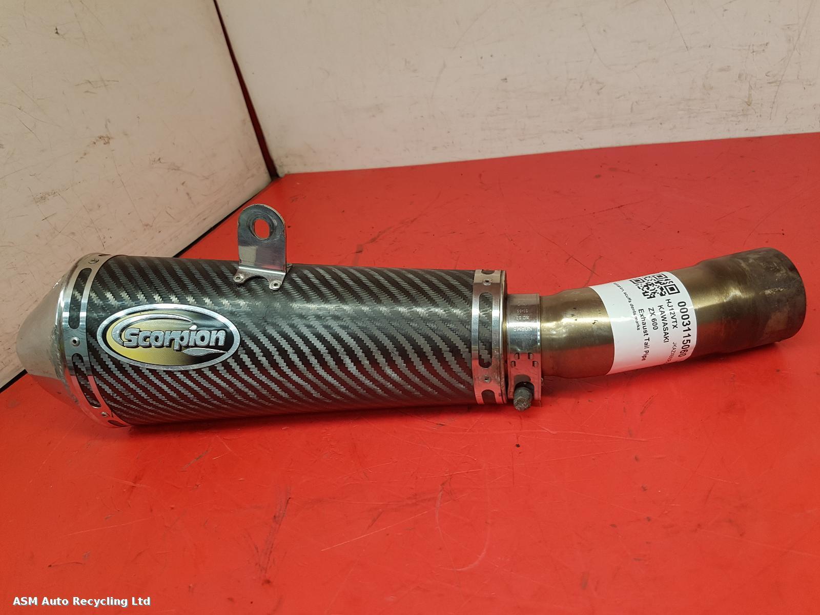 View Auto part Tail Pipe Kawasaki Zx 600 2012