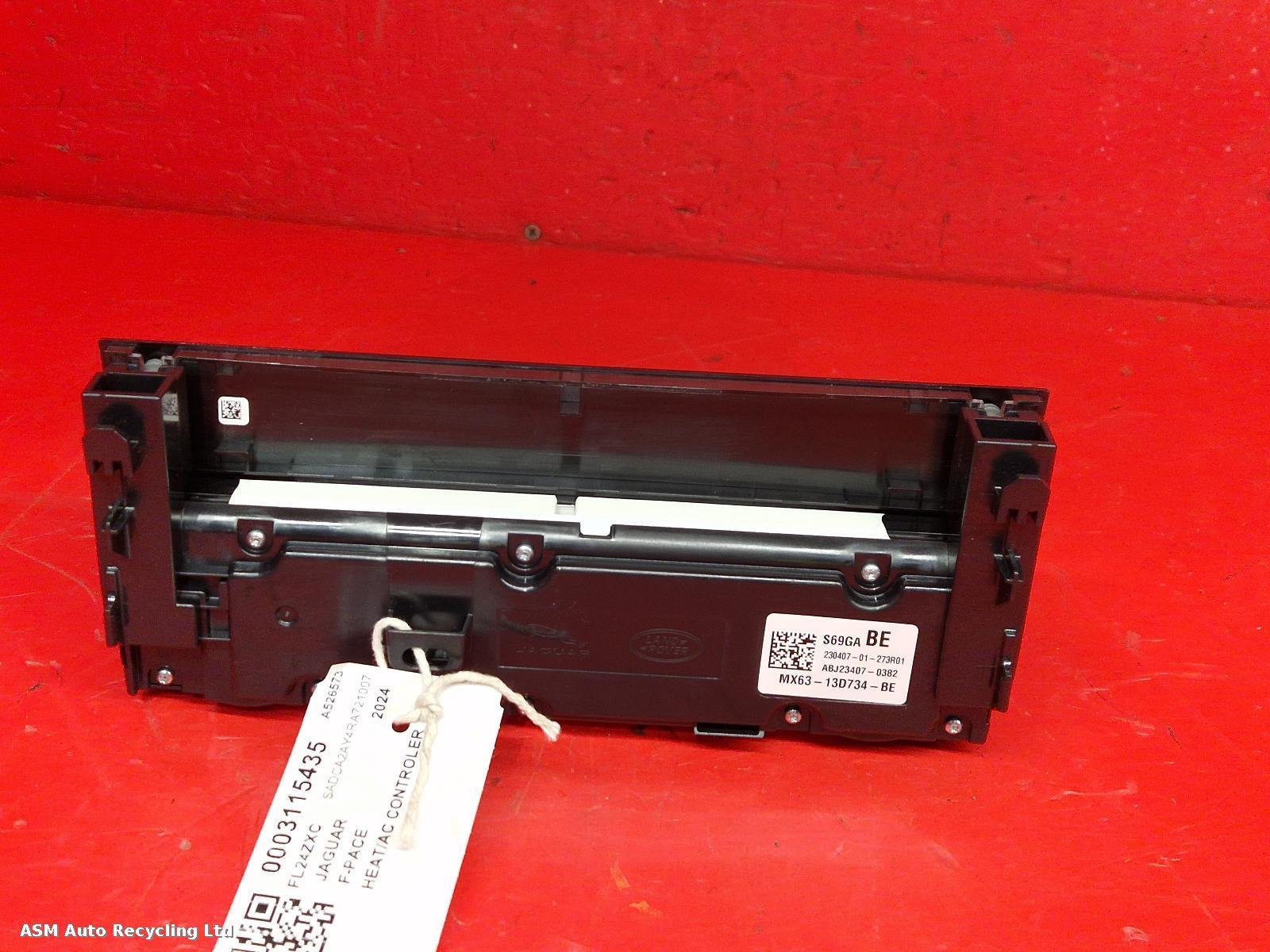 View Auto part Heater/AC Controller Jaguar F-pace 2024
