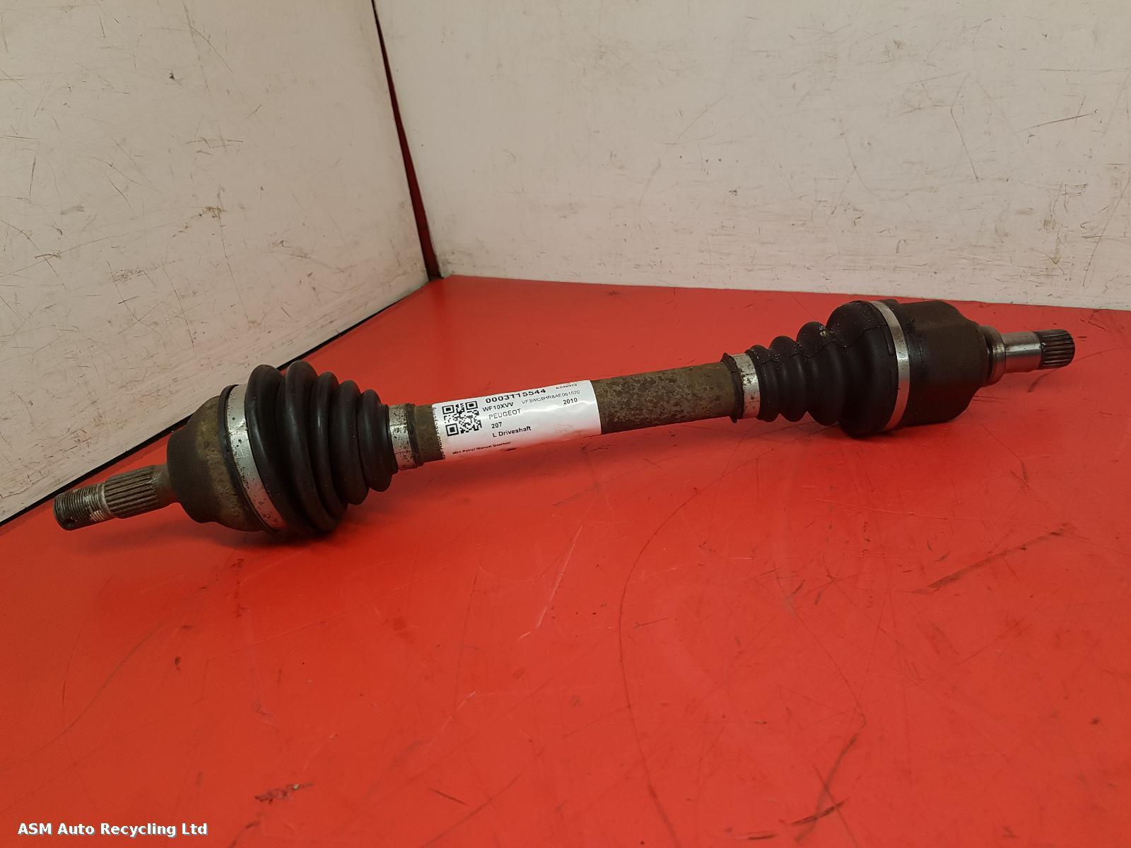 View Auto part Left Driveshaft Peugeot 207 2010
