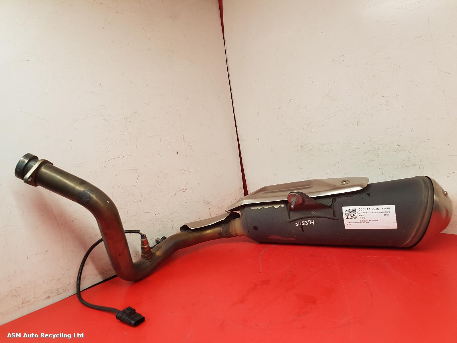 View Auto part Tail Pipe Bmw G 310 2021