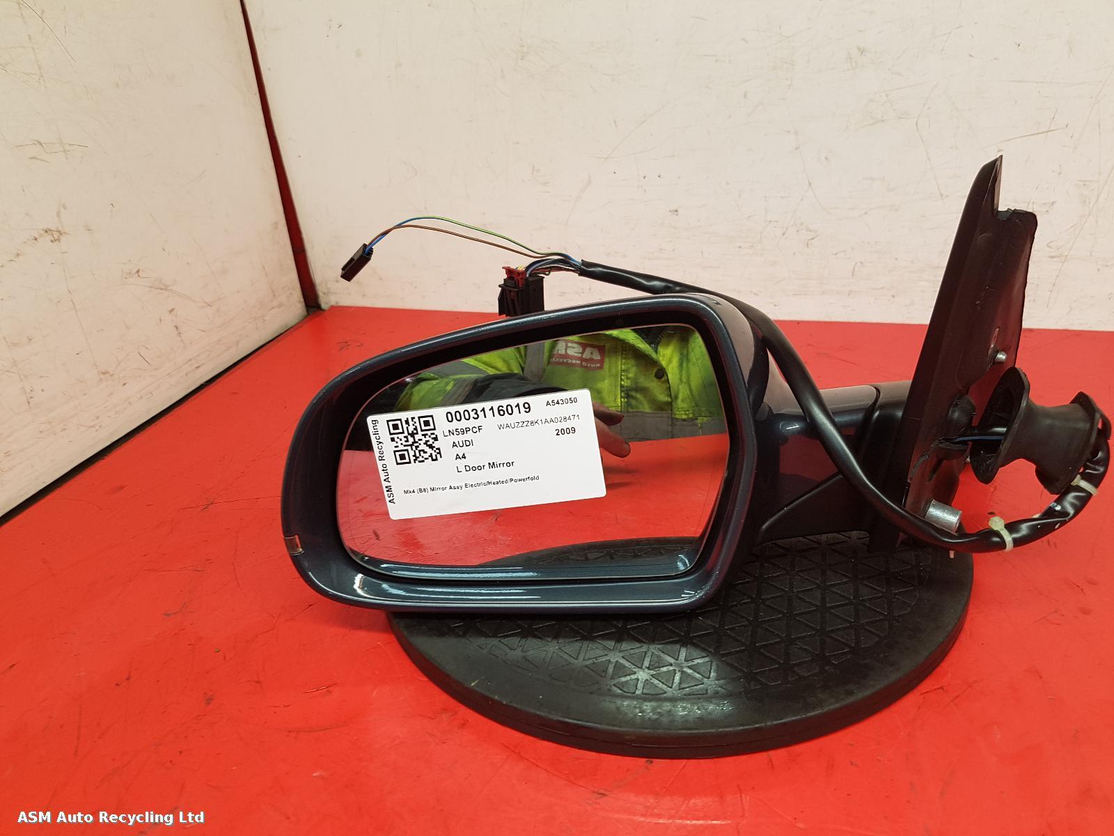 View Auto part L Door Mirror Audi A4 2009