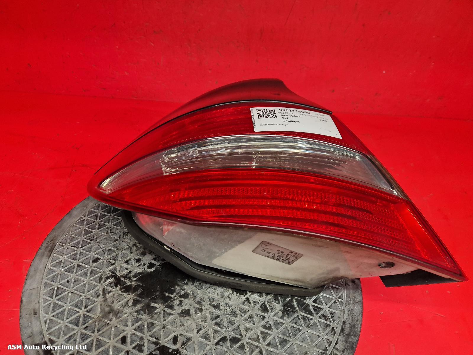 View Auto part L Taillight Mercedes Clc 2009