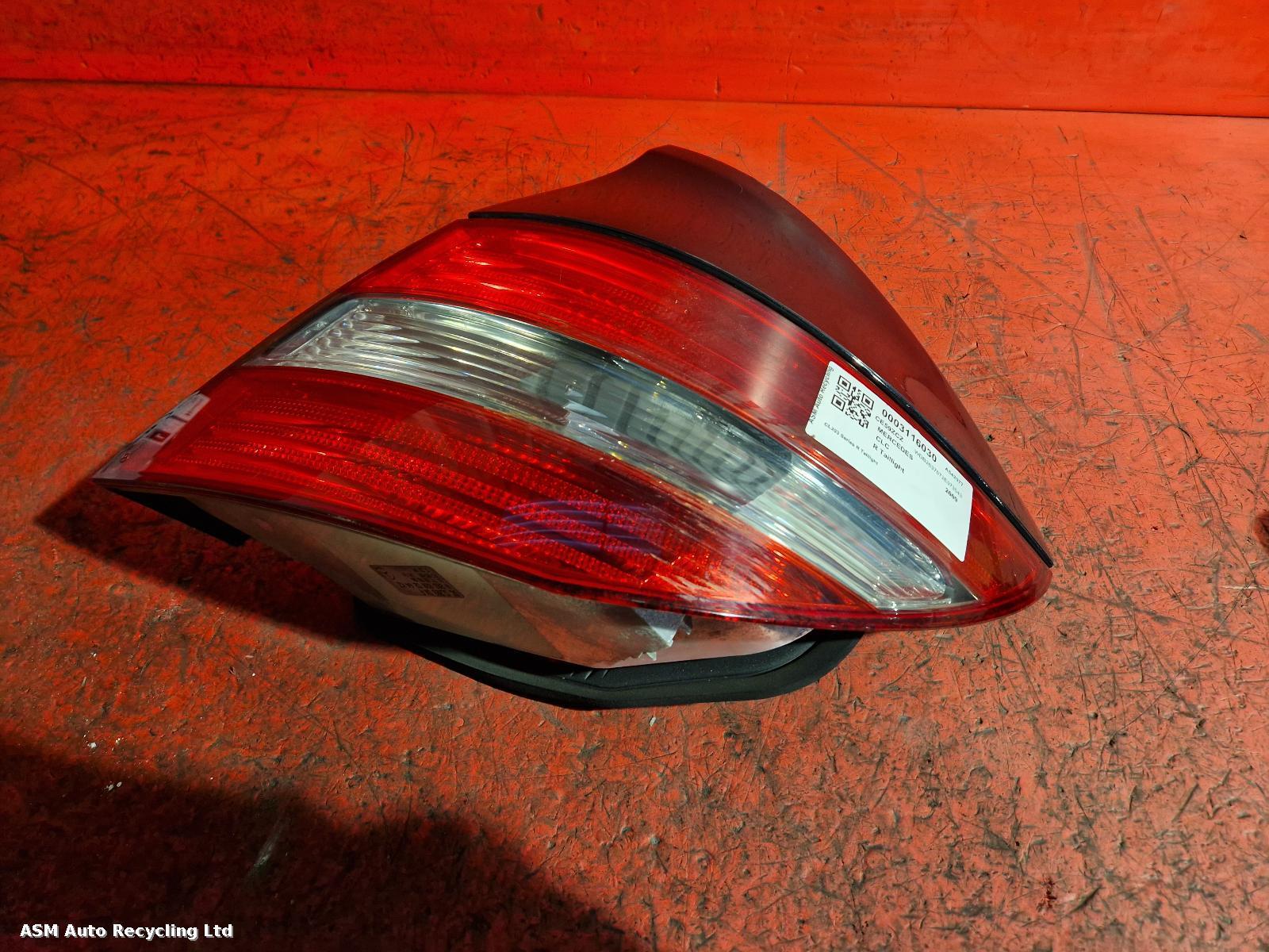 View Auto part R Taillight Mercedes Clc 2009
