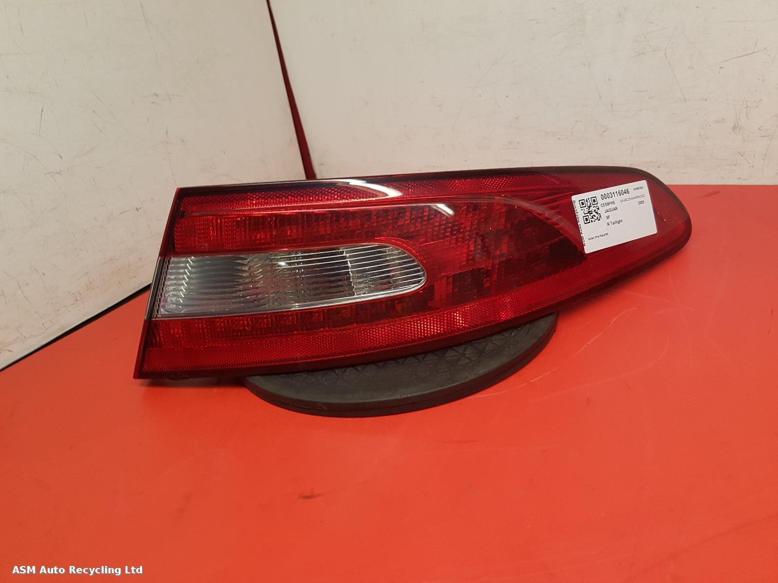 View Auto part R Taillight Jaguar Xf 2009