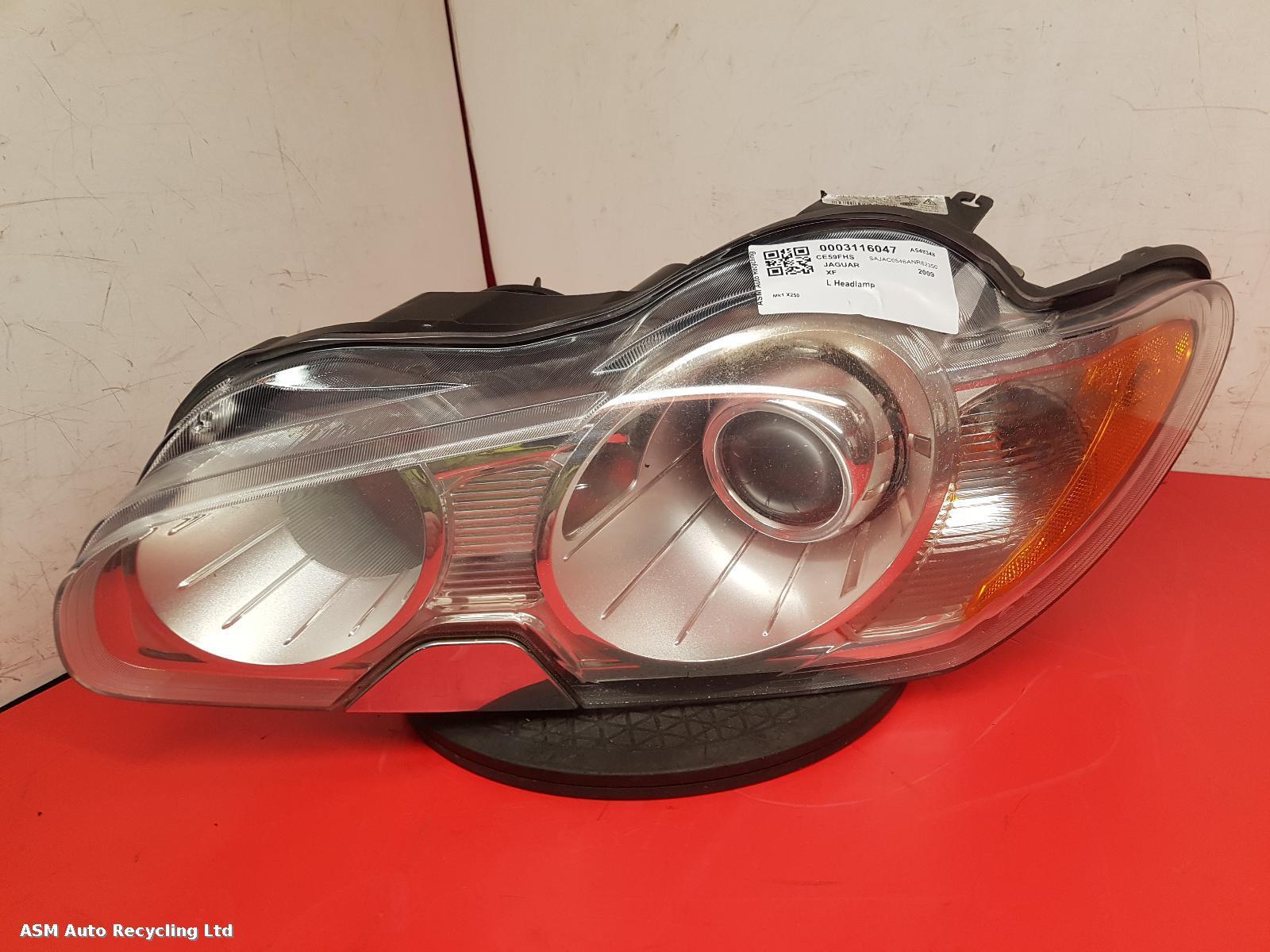 View Auto part L Headlamp Jaguar Xf 2009