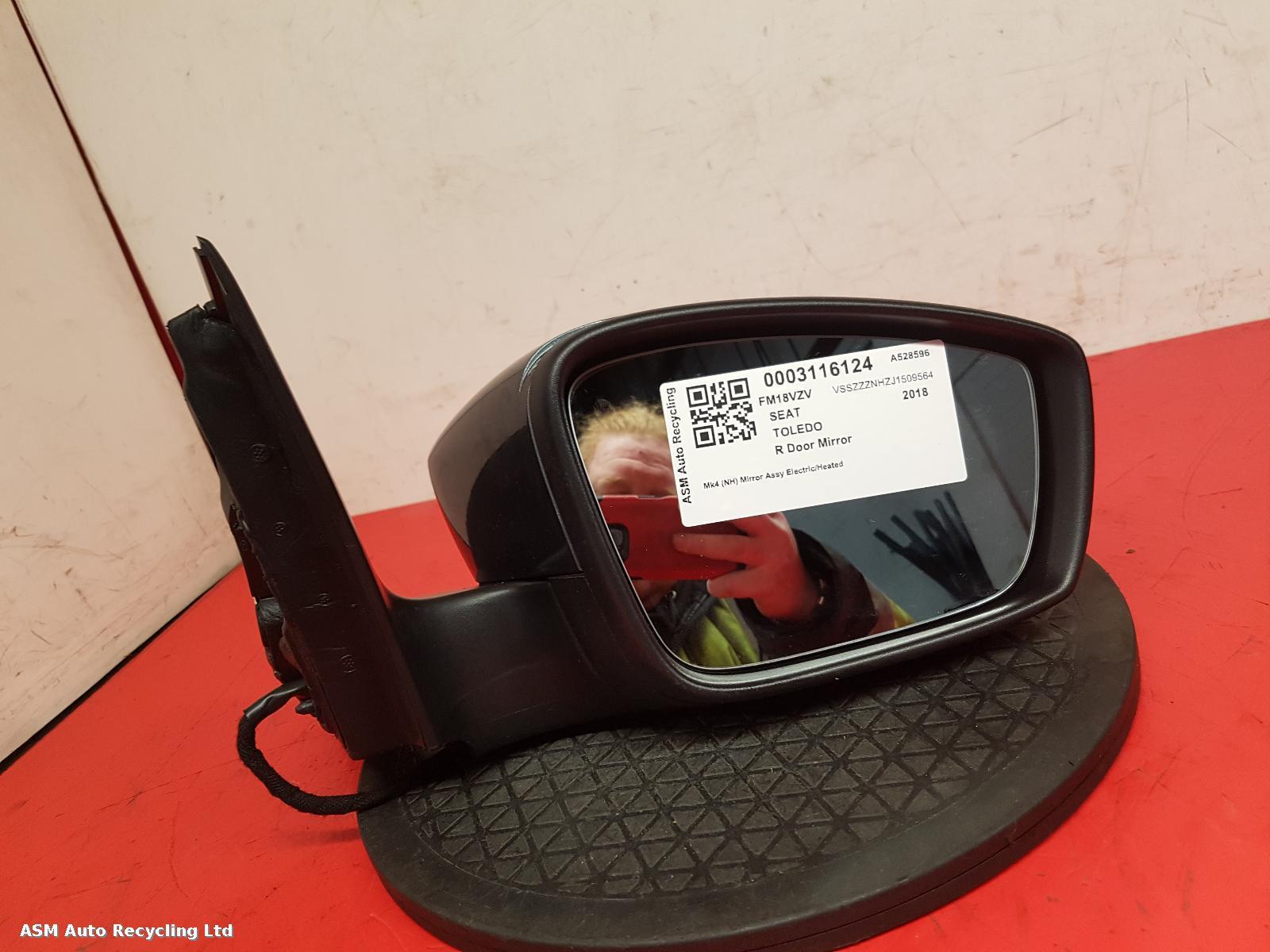 View Auto part R Door Mirror Seat Toledo 2018