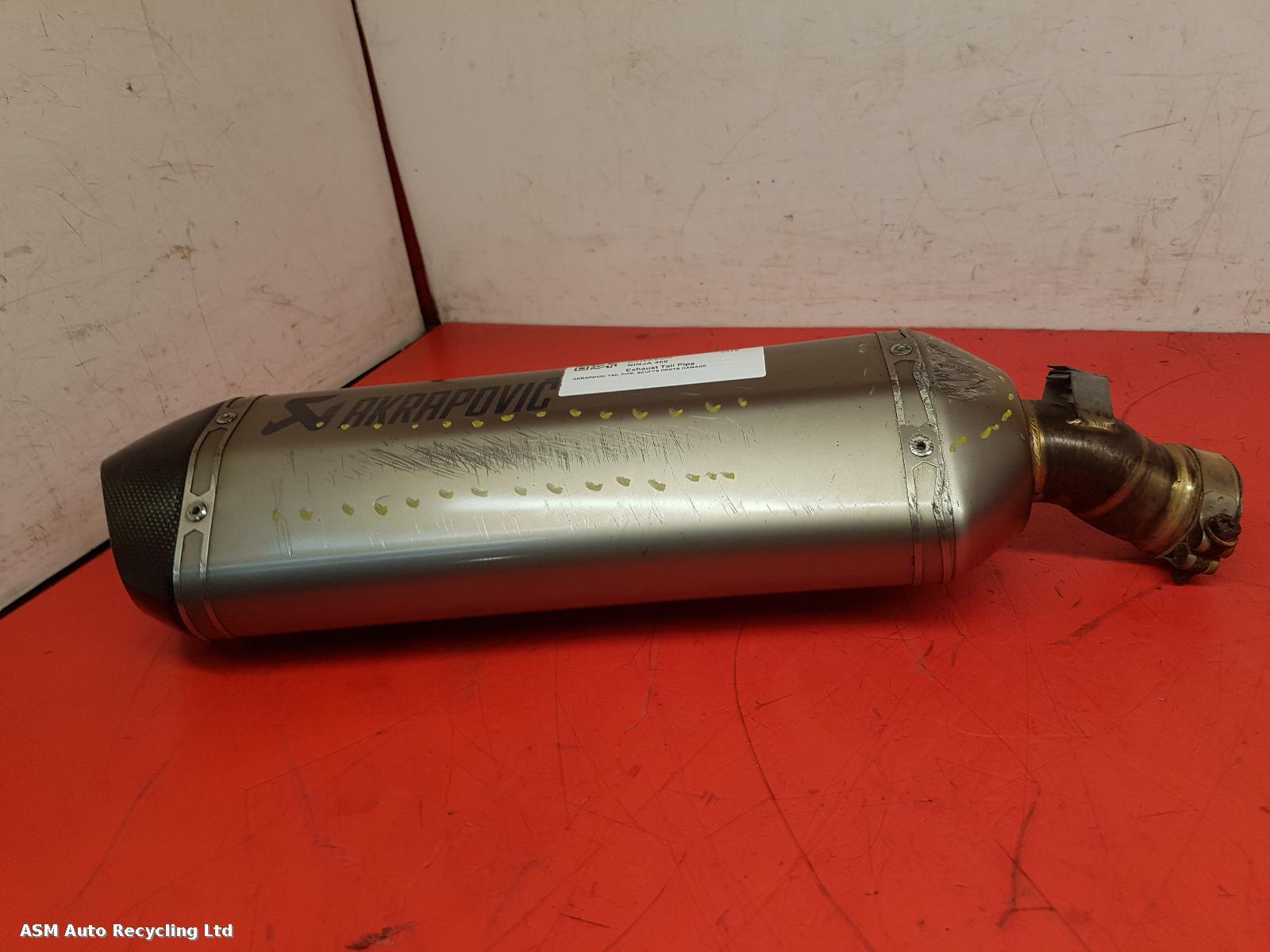 View Auto part Tail Pipe Kawasaki Ninja 400 2018