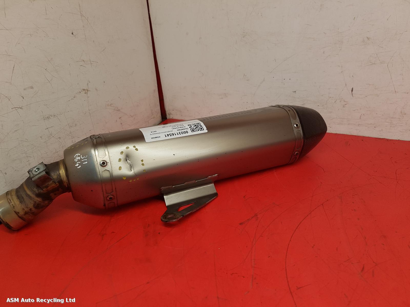View Auto part Tail Pipe Kawasaki Ninja 400 2018