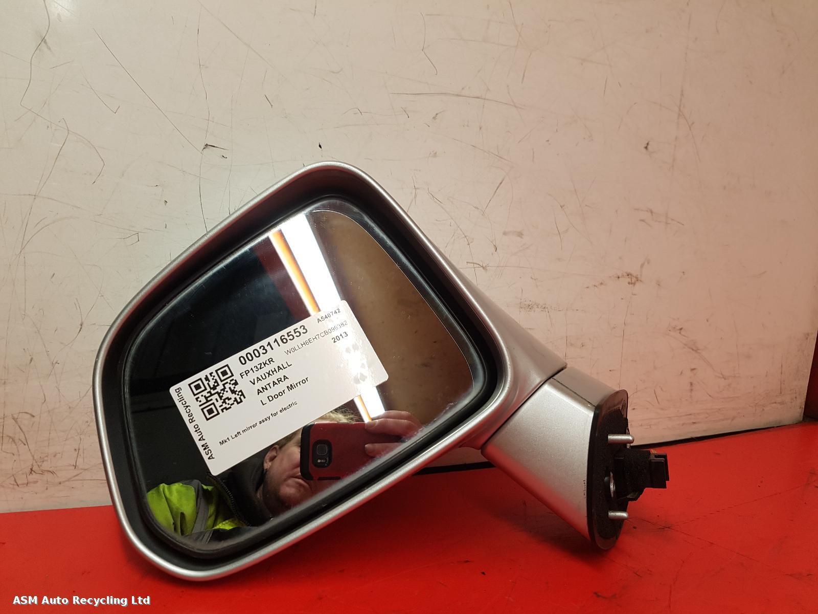 View Auto part L Door Mirror Vauxhall Antara 2013