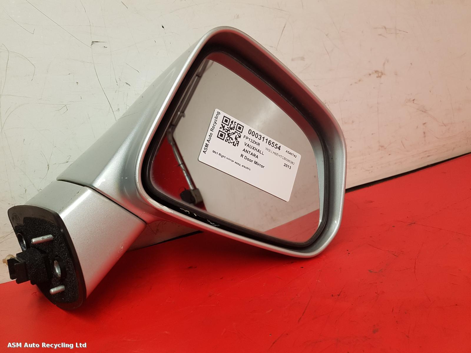 View Auto part R Door Mirror Vauxhall Antara 2013