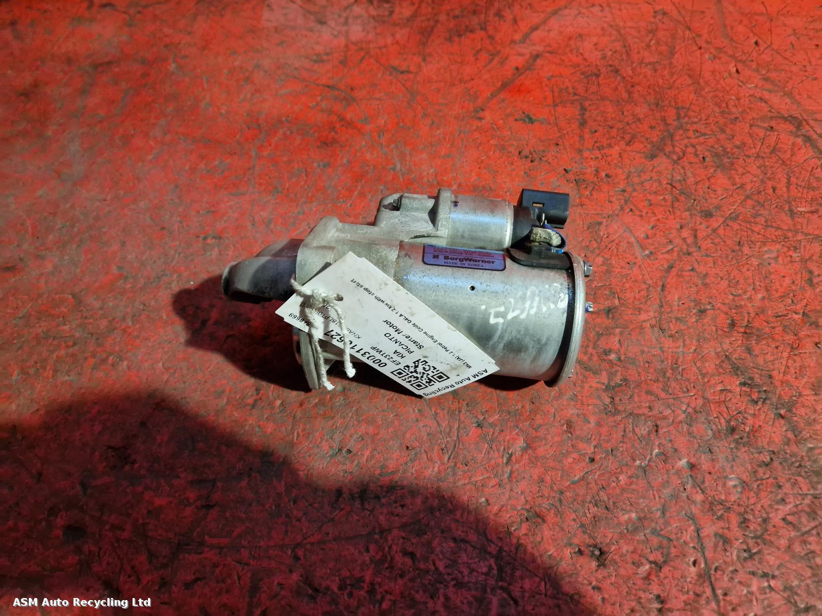 View Auto part Starter Motor Kia Picanto 2023